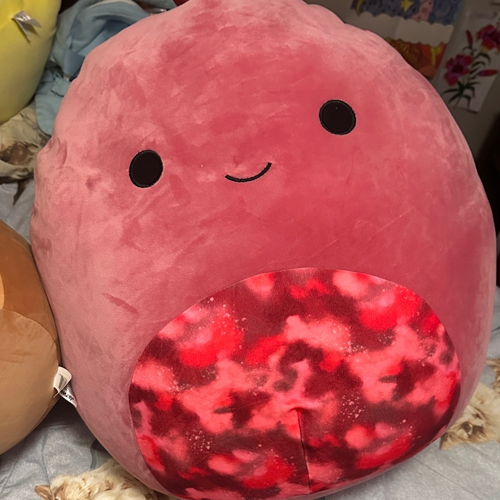 Squishmallow red dinosaur 20”